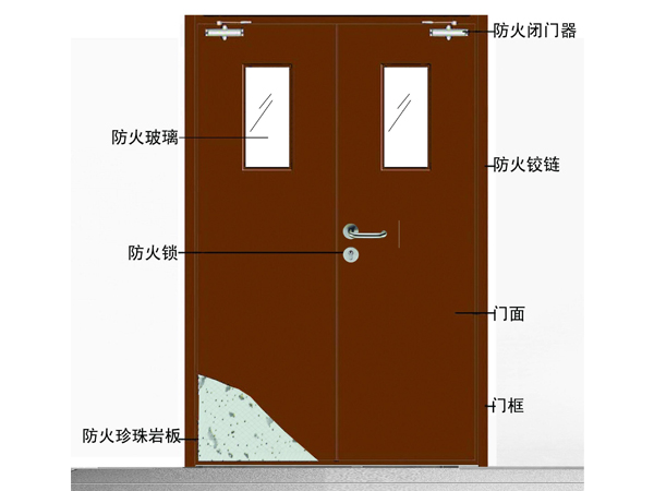 木质防火门 